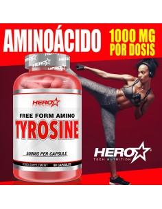 TYROSINE AMINO ACID HERO TECH NUTRITION herotechnutrition 2