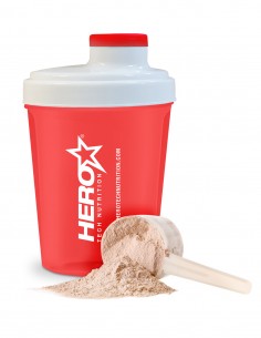 SHAKER 500 ML HERO TECH NUTRITION mezclador de batidos