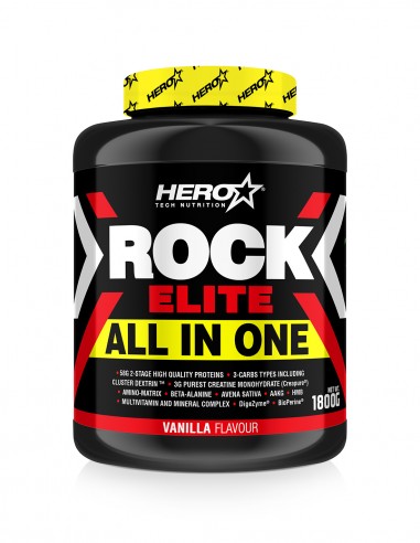 ROCK ELITE AUMENTADOR DE MASA MUSCULAR Hero Tech Nutrition herotechnutrition