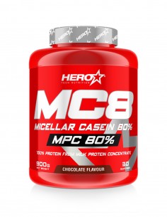 MC8 PROTEINA caseína micelar HERO TECH NUTRITION herotechnutrition