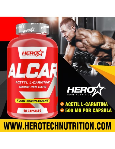 acetil l-carnitina para el cerebro Acetyl L-Carnitine 500mg 90 Caps SN main image 1