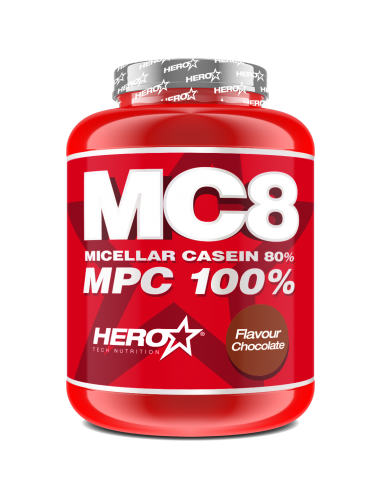 MC8 PROTEINA caseína micelar HERO TECH NUTRITION herotechnutrition