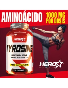 TYROSINE TIROSINA AMINOACIDO HERO TECH NUTRITION 2