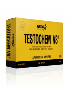 TESTOCHEM V8 TESTOSTERONA  - PRO HORMONALES HERO TECH NUTRITION herotechnutrition