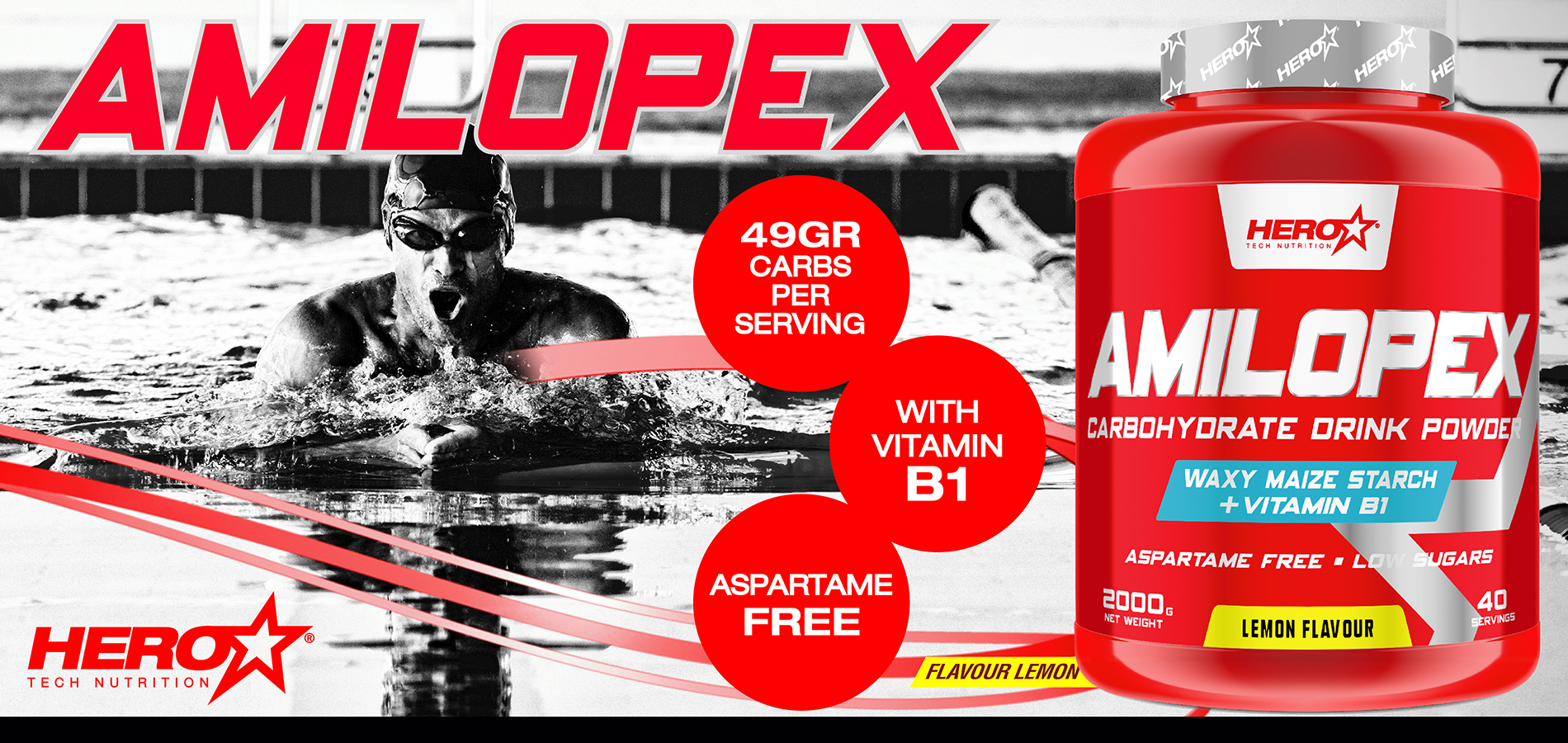 AMILOPEX amylopectin - Waxy maize -  HERO TECH NUTRITION herotechnutrition