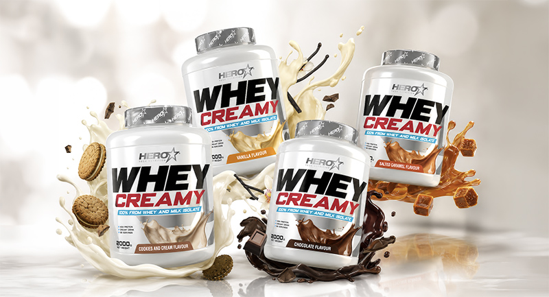 WHEY CREAMY HERO TECH NUTRITION herotechnutrition.com