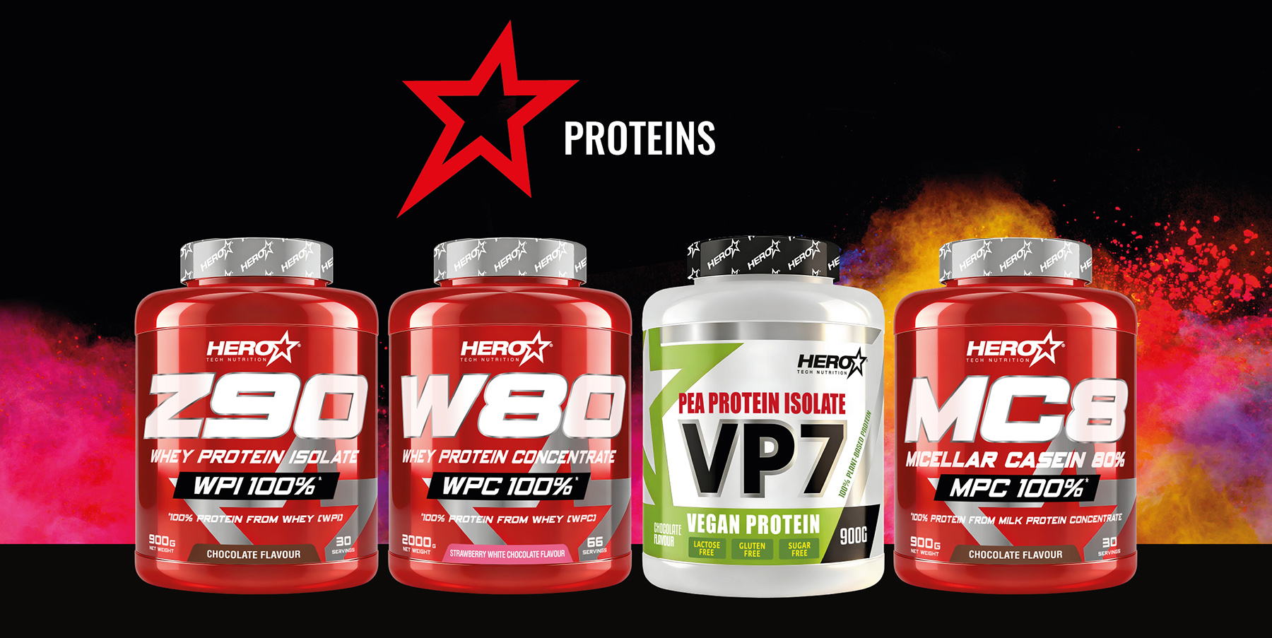 proteins hero tech